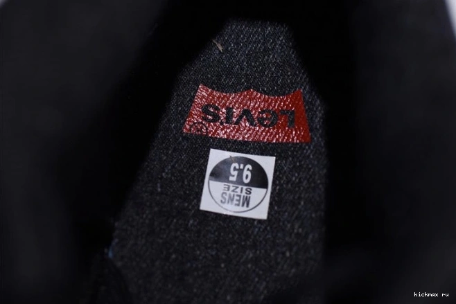 Rep Jordan 4 x Levi's 'black' AO2571-001 Air 0719